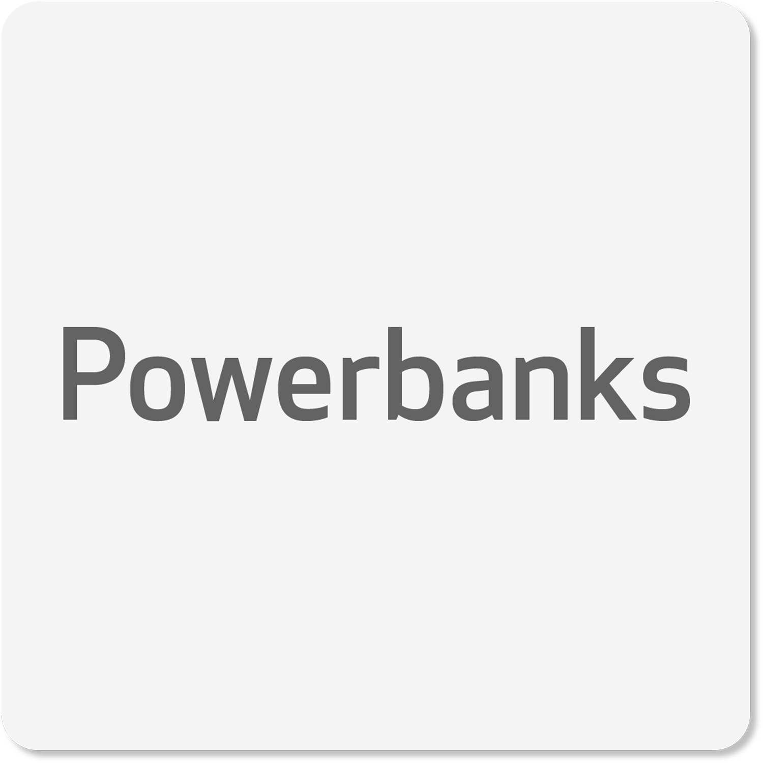 Powerbanks