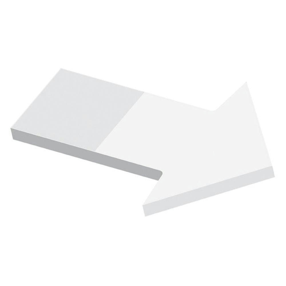 Recycling Haftnotizen powerstikkies eco formgestanzt "Pfeil"