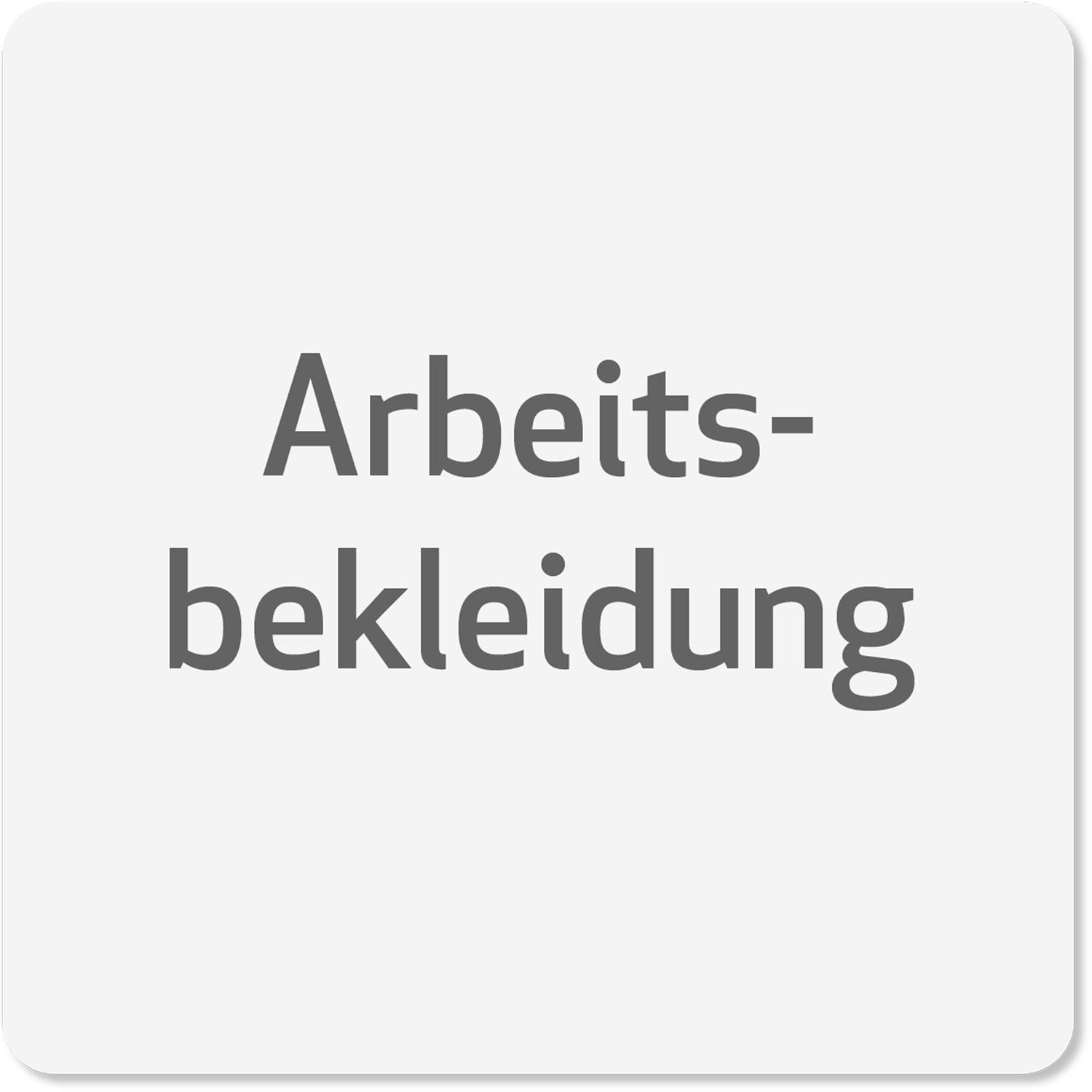 Arbeitsbekleidung