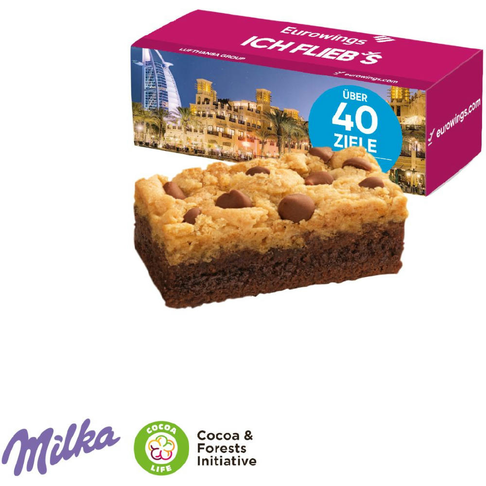 Milka Choco Brookie in Werbebox