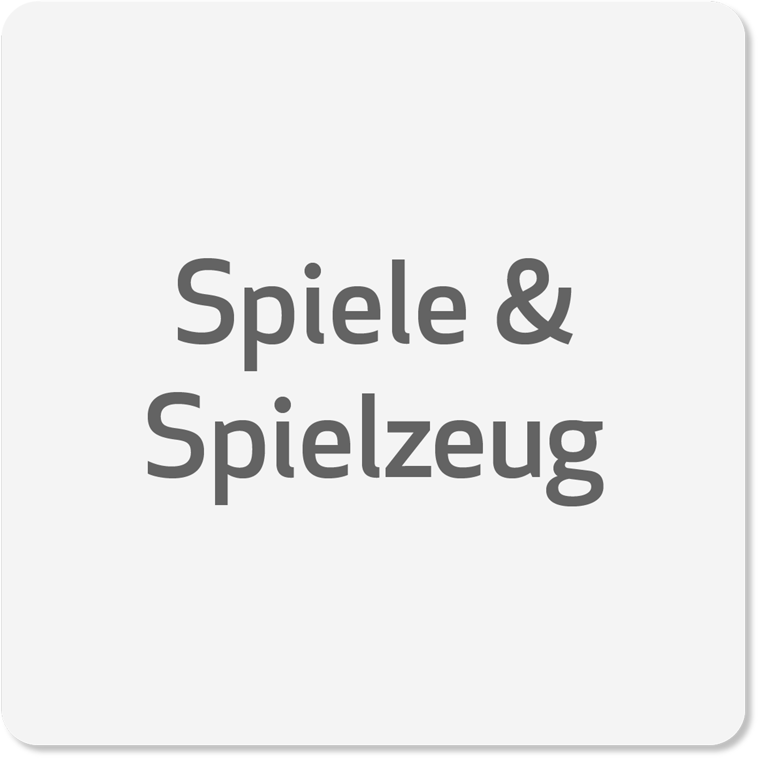 Spiele & Spielzeug