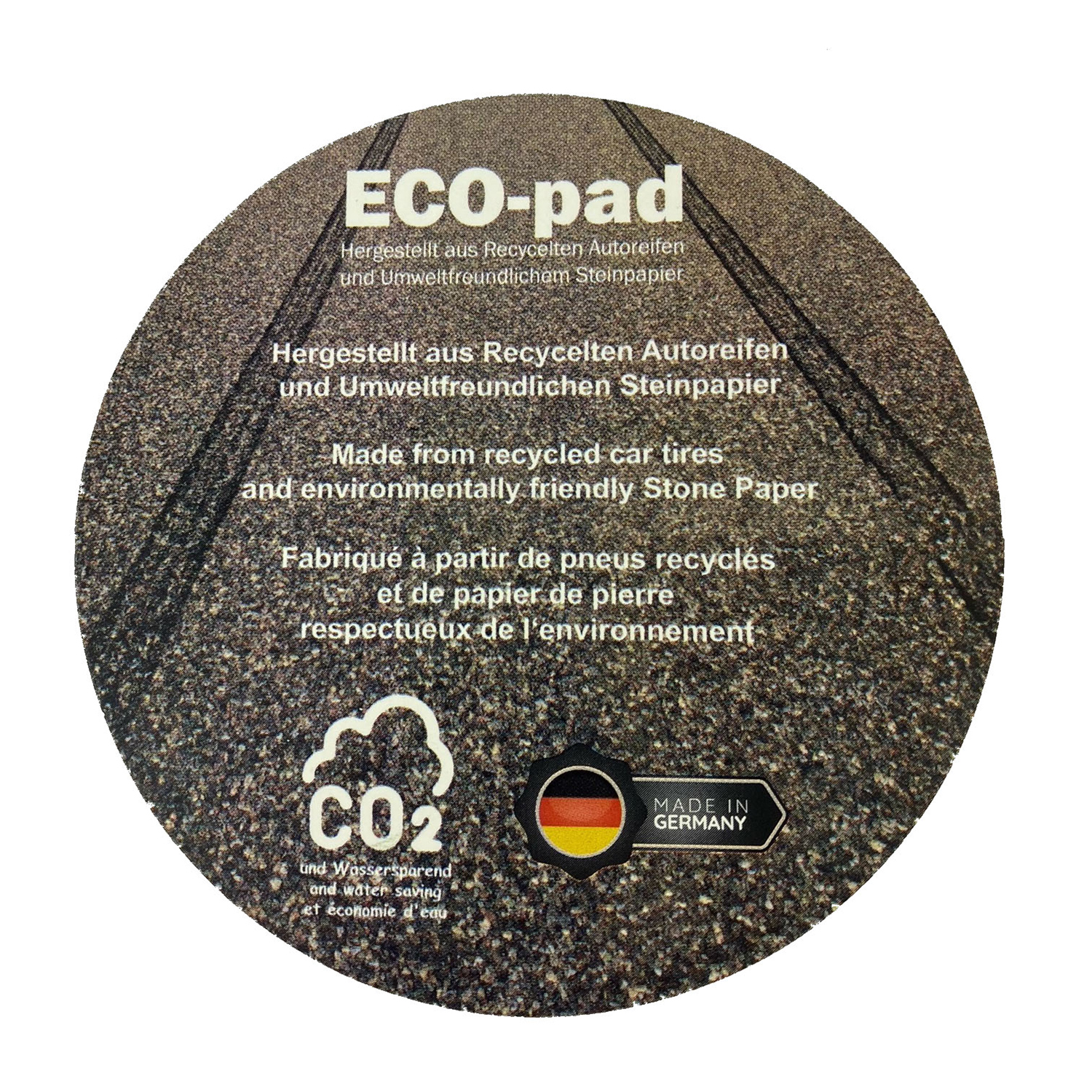 Untersetzer "ECO-pad" rund