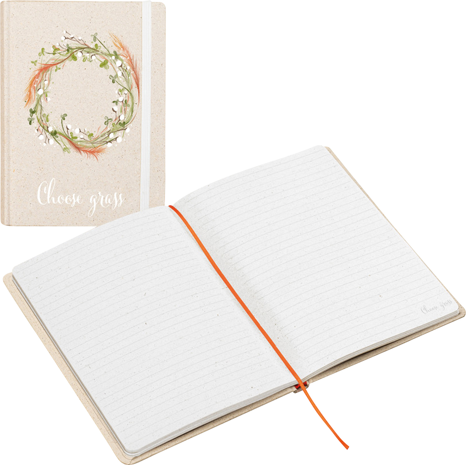 Grascover Notizbuch "A5 Print"