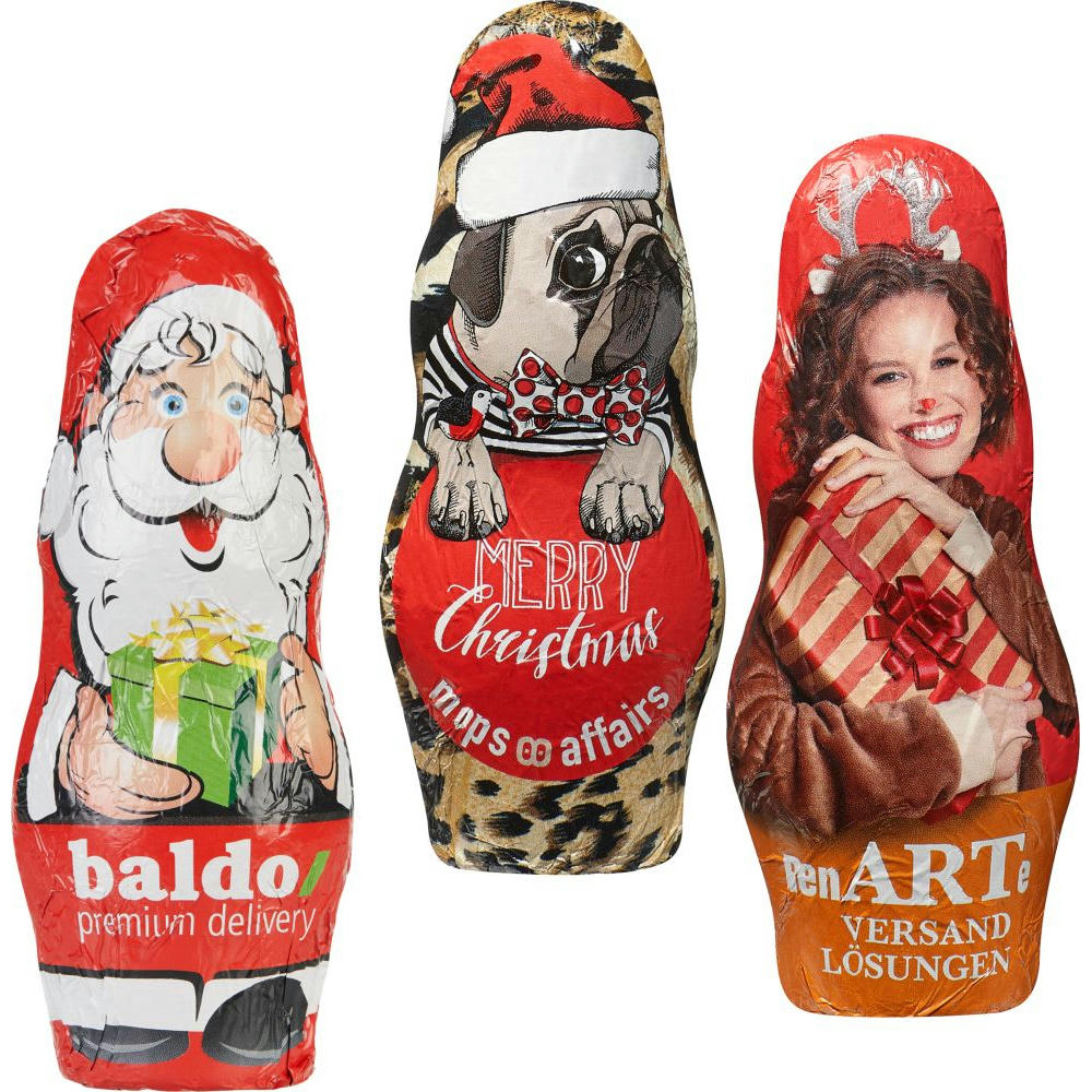 Schoko-Weihnachtsmann "Midi"