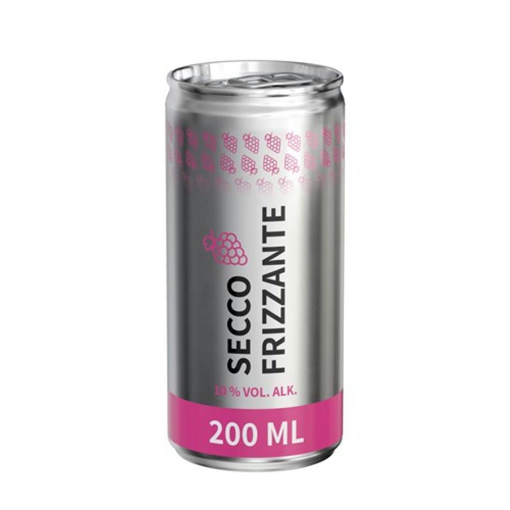 200 ml Secco frizzante (Dose) - Eco Label | Werbeartikel und Werbemittel