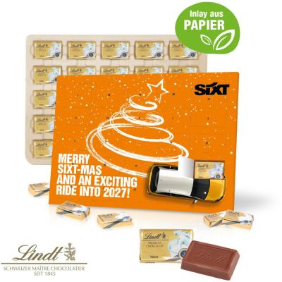 LINDT Tisch-Adventskalender „Select Edition“ Organic